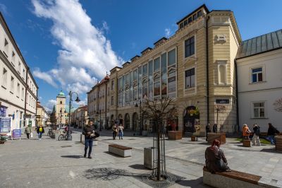 Budynek przy ul. 3 Maja 13 współcześnie po przebudowie z 2002 r. Fot. Grzegorz Bukała Urząd Miasta Rzeszowa